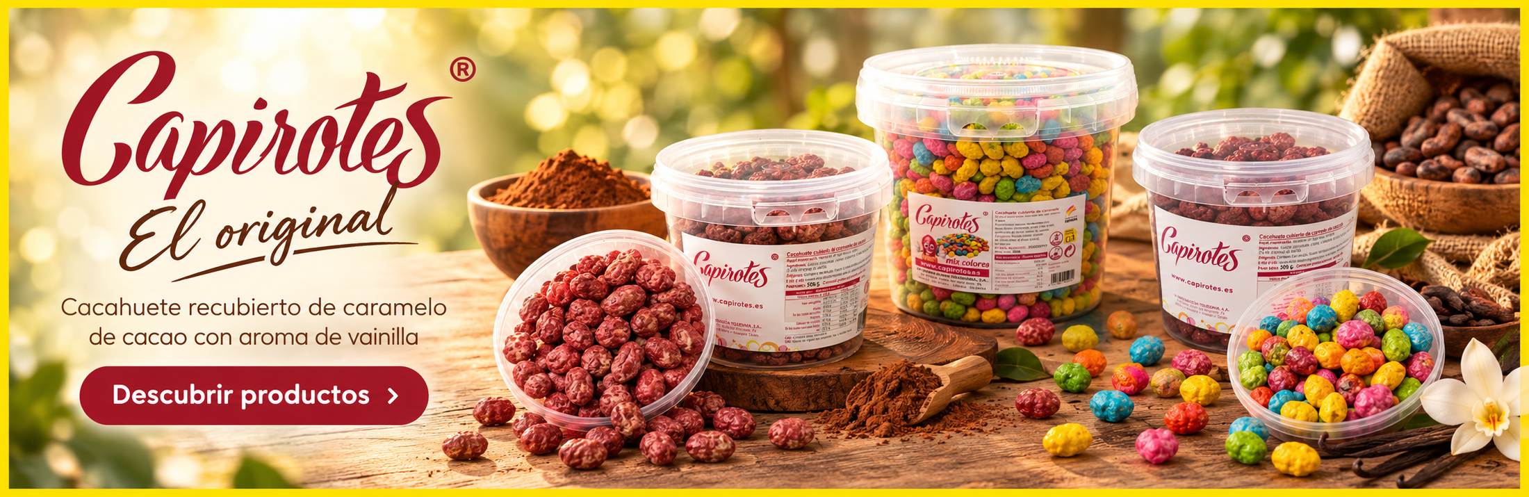 Gama Tarrinas 250gr, 500gr y 1Kg Original y Mix