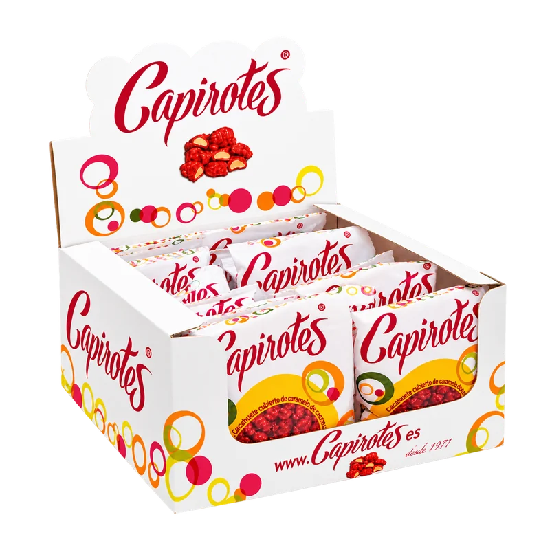 Estuche de 14 Bolsas de 70g Capirotes Original