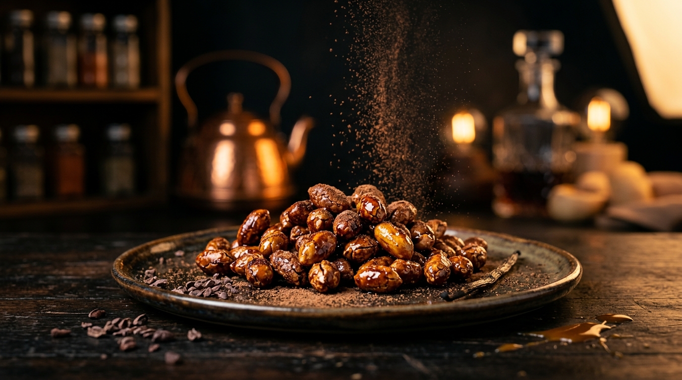 Capirotes artesanos con su recubrimiento exclusivo de cacao y aroma de vainilla