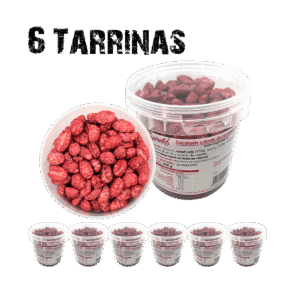 Pack Original de 6 tarrinas de cacahuetes garrapiñados 250 g