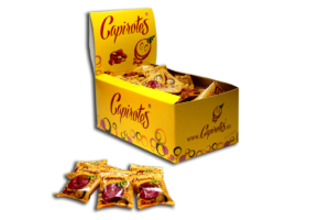 Estuche Original de 100 bolsitas de cacahuetes garrapiñados 10 g