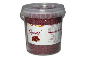 Cubo Original de 1 kg de cacahuetes garrapiñados