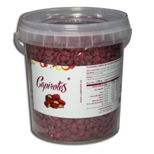 Cubo Original de 1 kg de cacahuetes garrapiñados