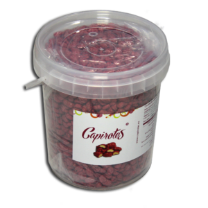 Cubo Original de 2 kg de cacahuetes garrapiñados