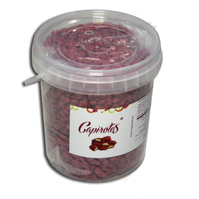 Cubo Original de 2 kg de cacahuetes garrapiñados