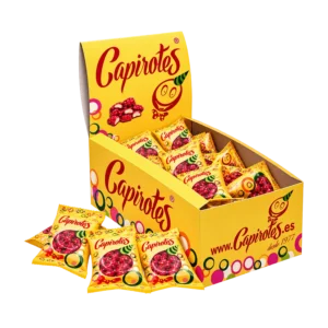 Estuche Original de 100 bolsitas de cacahuetes garrapiñados 10 g