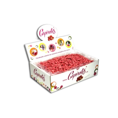 Caja estuche de 3 kg de Capirotes Original a granel, cacahuetes garrapiñados tradicionales de Toledo