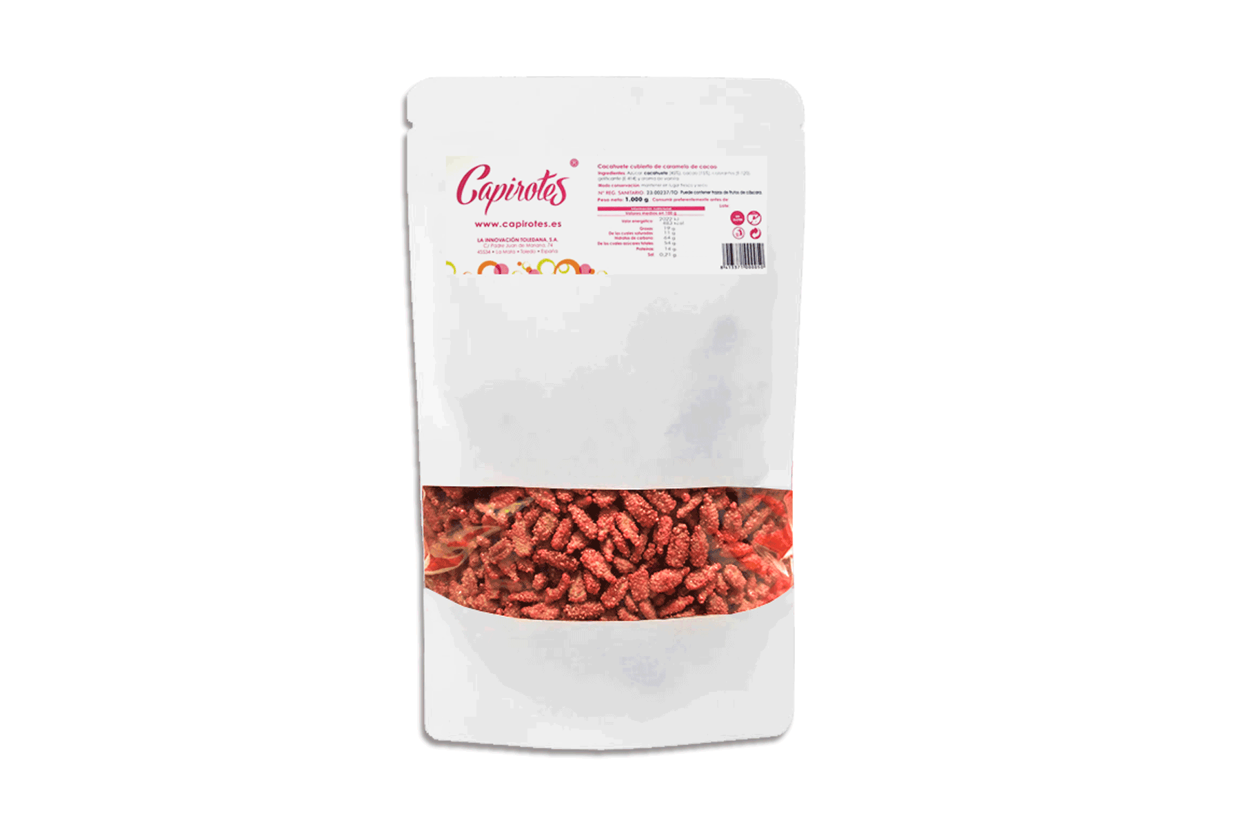 Bolsa Original de 1 kg de pipas garrapiñadas