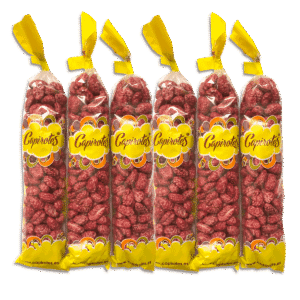 Pack Original de 6 bolsas de cacahuetes garrapiñados 95 g