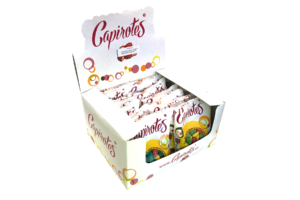 Estuche Mix de 14 bolsas de cacahuetes garrapiñados 70 g