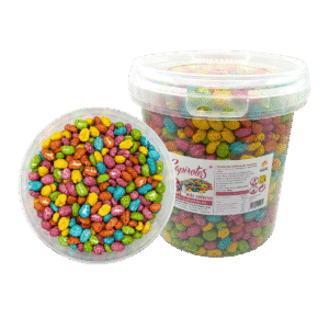 Cubo Mix de 2 kg de cacahuetes garrapiñados