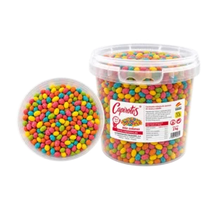 Cubo Mix de 2 kg de cacahuetes garrapiñados
