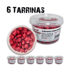 Pack Original de 6 tarrinas de almendras garrapiñadas 160 g