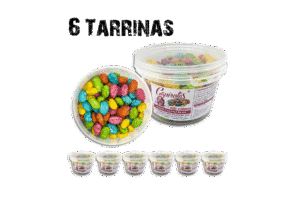 Pack Mix de 6 tarrinas de cacahuetes garrapiñados 160 g