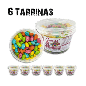 Pack Mix de 6 tarrinas de cacahuetes garrapiñados 160 g