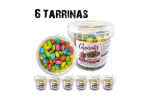 Pack Mix de 6 tarrinas de cacahuetes garrapiñados 250 g