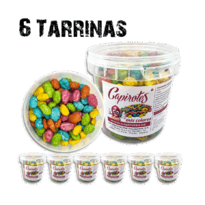 Pack Mix de 6 tarrinas de cacahuetes garrapiñados 250 g