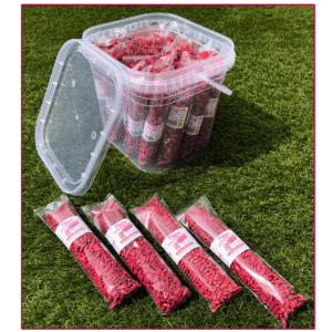 Cubo de 24 Bolsas de 90gr de pipas garrapiñadas
