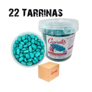 Pack Blue de 22 tarrinas de cacahuetes garrapiñados 250 g