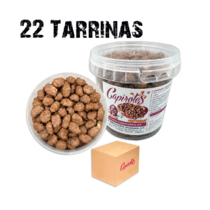 Pack Caramel de 22 tarrinas de cacahuetes garrapiñados 250 g