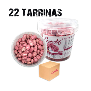 Pack Pink de 22 tarrinas de cacahuetes garrapiñados 250 g