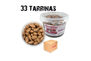 Pack Caramel de 33 tarros de almendras garrapiñadas 160 g