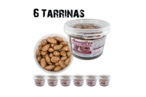 Pack Caramel de 6 tarros de almendras garrapiñadas 160 g