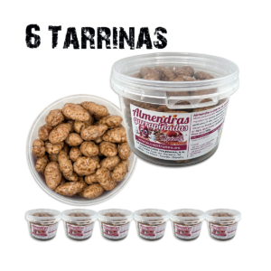 Pack Caramel de 6 tarros de almendras garrapiñadas 160 g