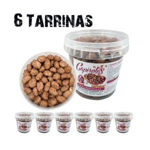 Pack Caramel de 6 tarrinas de cacahuetes garrapiñados 250 g