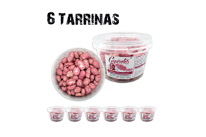 Pack Pink de 6 tarrinas de cacahuetes garrapiñados 160 g