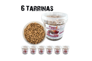 Pack Caramel de 6 tarros de pipas garrapiñadas 230 g